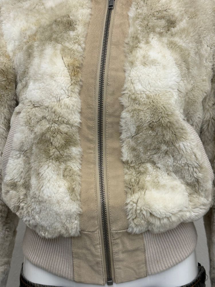 Faux Fur Bomber Jacket (UK12) image 4