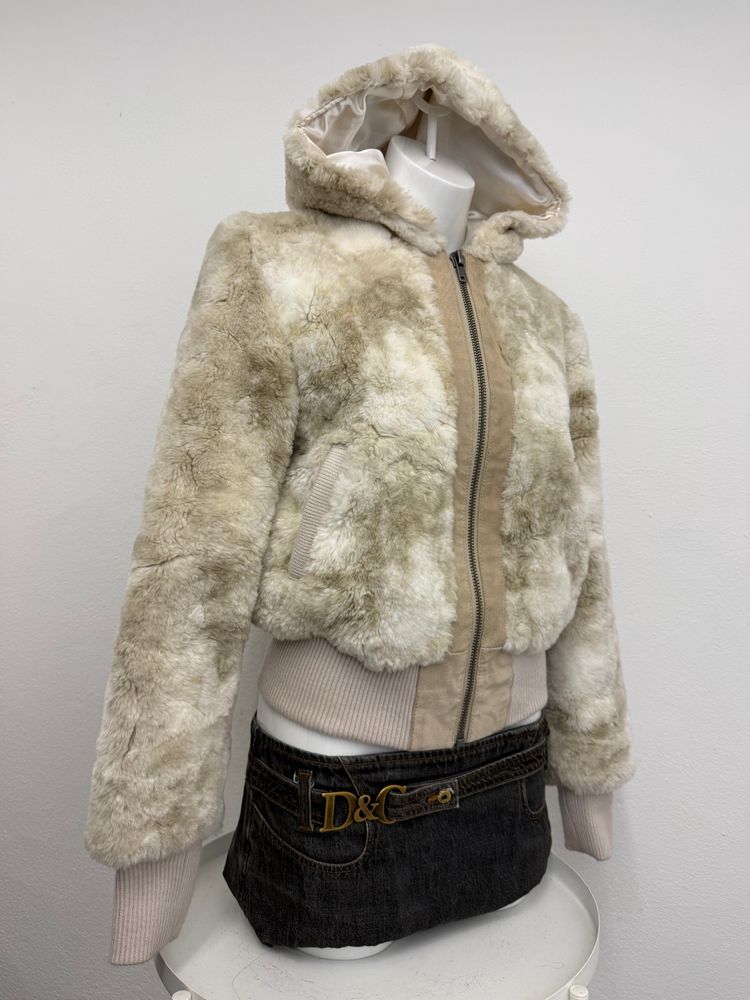 Faux Fur Bomber Jacket (UK12) image 5