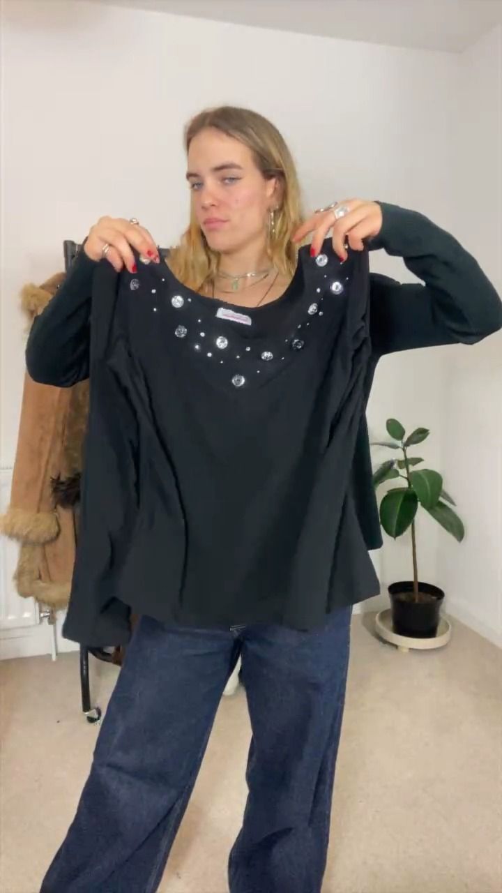 Other studded v neck top  product image
