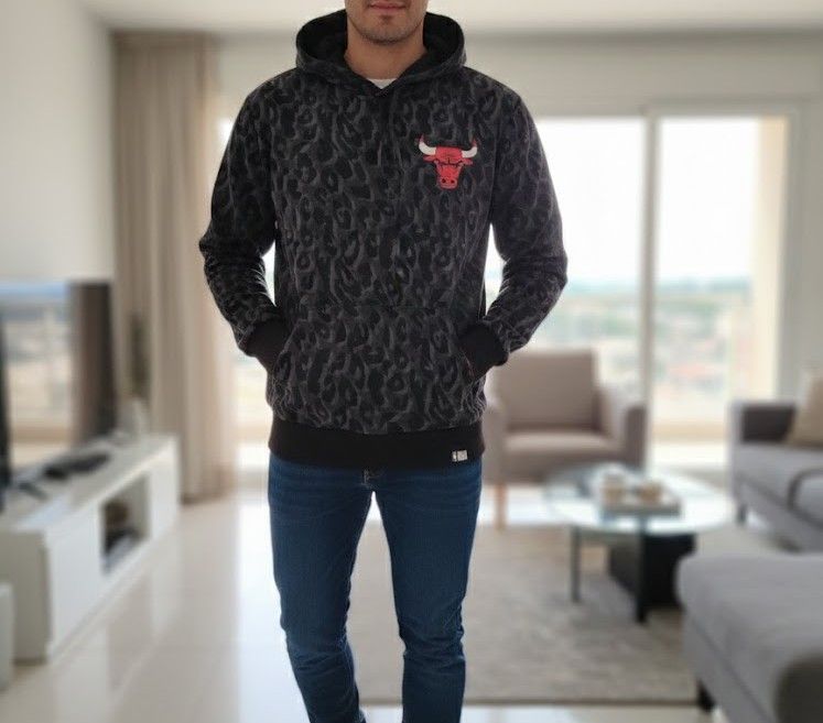 Immagine di New Era Nba Chicago Bulls Hoodie 3