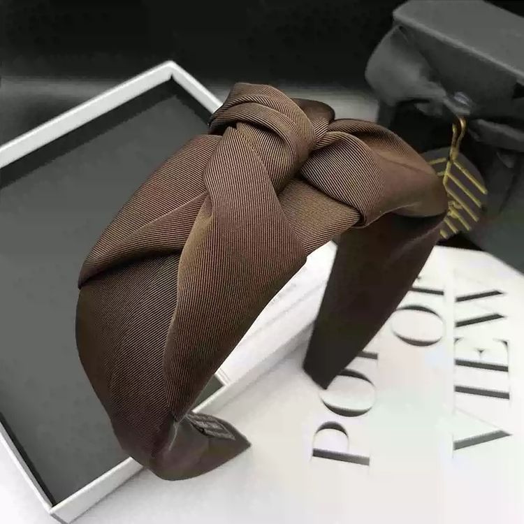 Black And Brown Knotted Headbands image 5