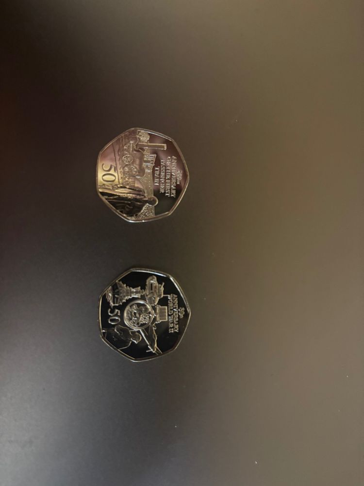 New Gilbrator 50p Coin set 2