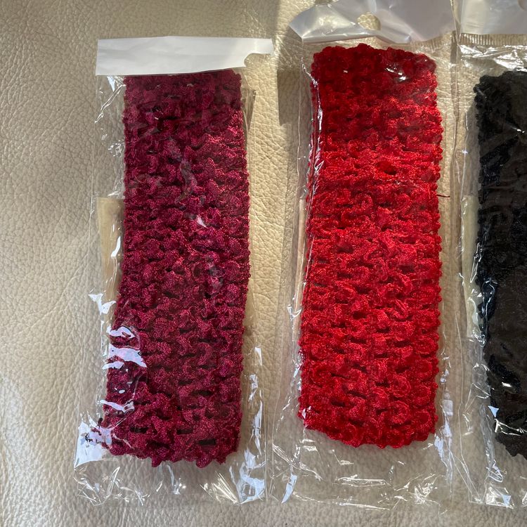 New 5 Colourful Soft Knit Tube Headband Hair Bands Bandeau For Girls Ladies  imagen 3