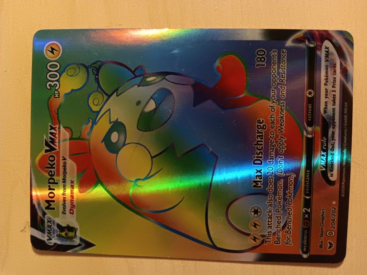 Pokémon Morpeko Vmax Pokémon Trading Card product image