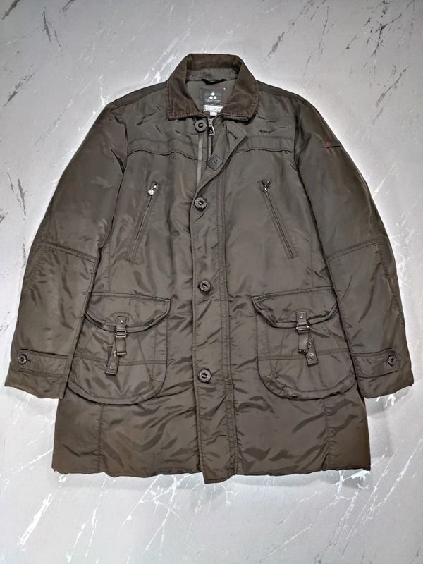 Peuterey Men'S Brown Padded Coat