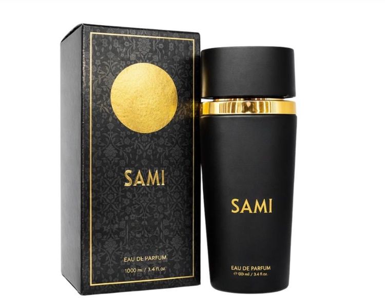 Black And Gold Perfume Bottle With Box