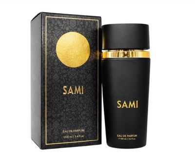 Black And Gold Perfume Bottle With Box