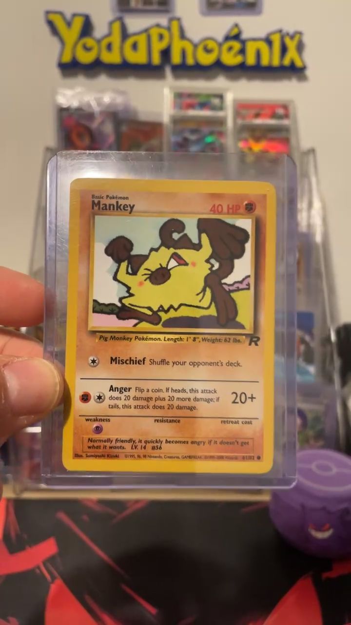 Immagine di Pokemon Mankey 61/82 [Team Rocket] 1