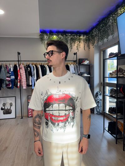 White Graphic T-Shirt