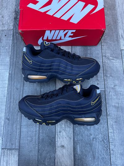 Nike Air Max 95 OG Big Bubble Trainers - ‘Navy Obsidian’ - Size UK 10.5