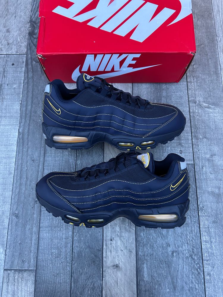 Nike Air Max 95 OG Big Bubble Trainers - ‘Navy Obsidian’ - Size UK 10.5  4