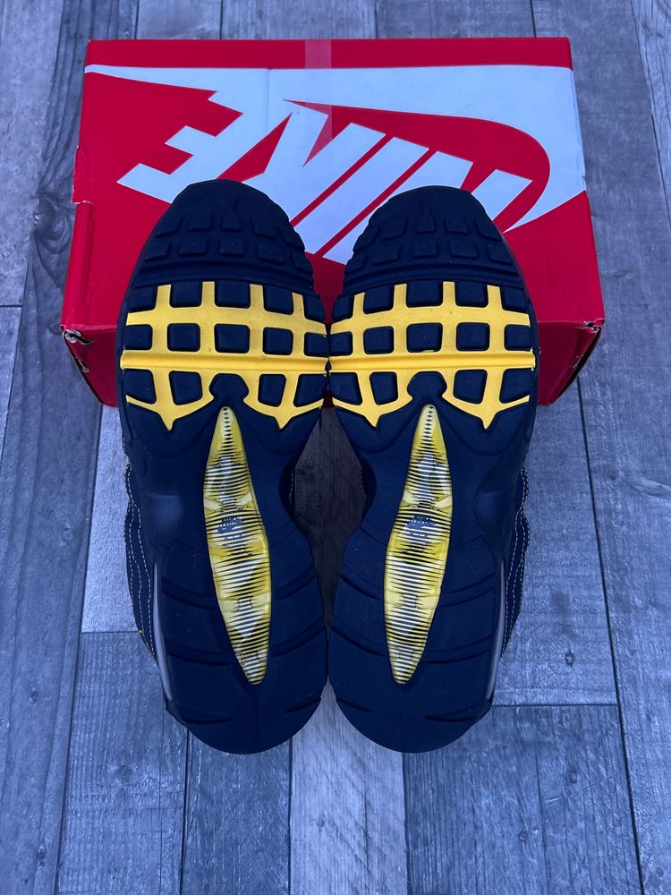 Nike Air Max 95 OG Big Bubble Trainers - ‘Navy Obsidian’ - Size UK 10.5  8