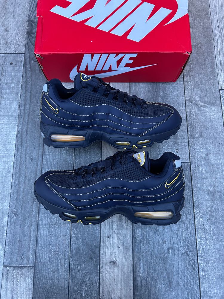 Nike Air Max 95 OG Big Bubble Trainers - ‘Navy Obsidian’ - Size UK 10.5  2