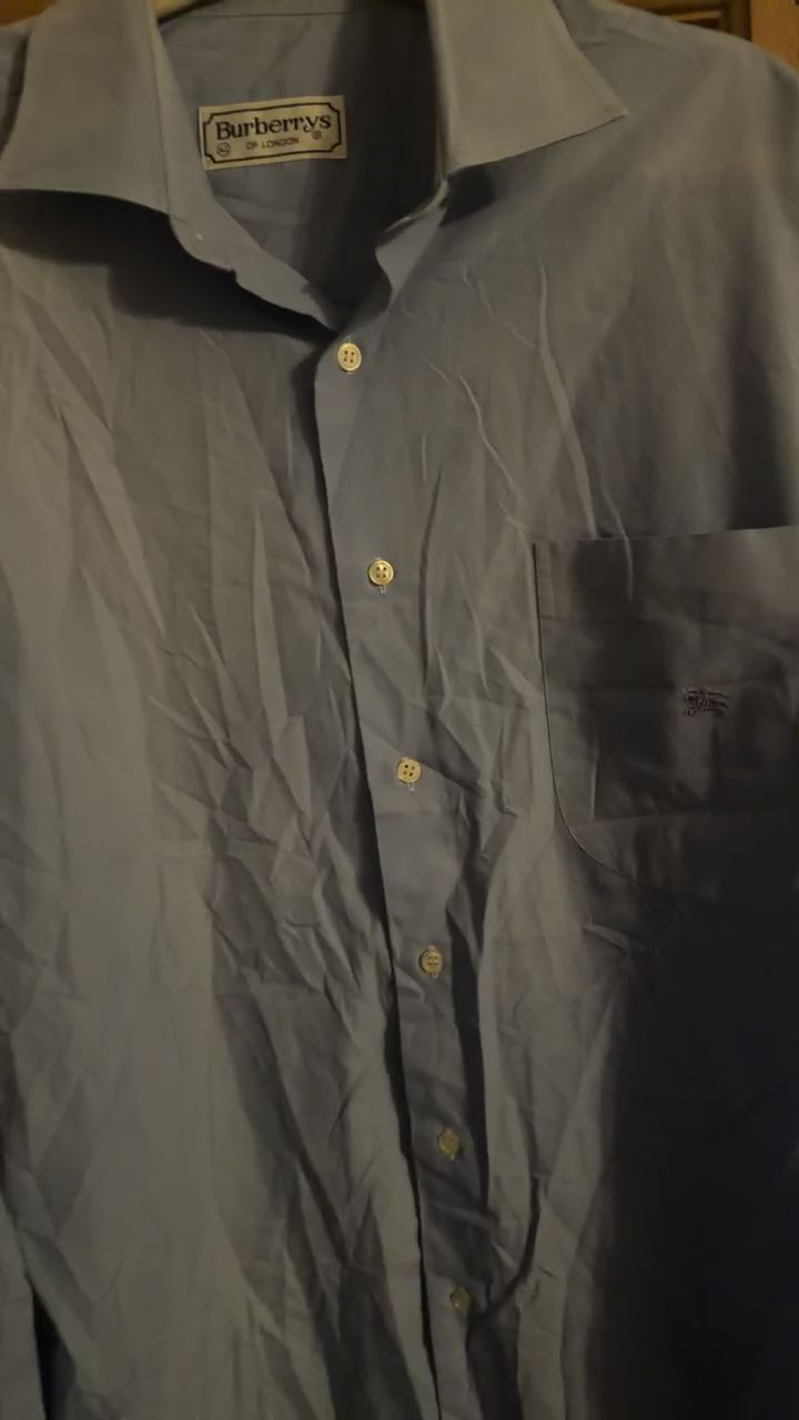 Burberry Men's Shirt Preloved Large/42