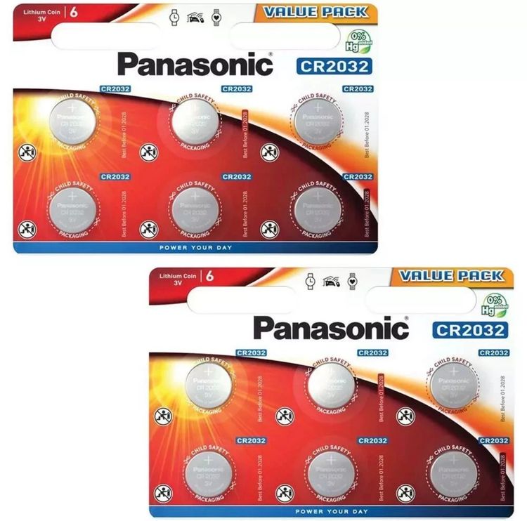 Other Panasonic Cr2032 Lithium Coin Batteries Value Pack product image