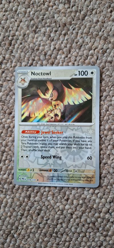 Noctowl Pokémon Card