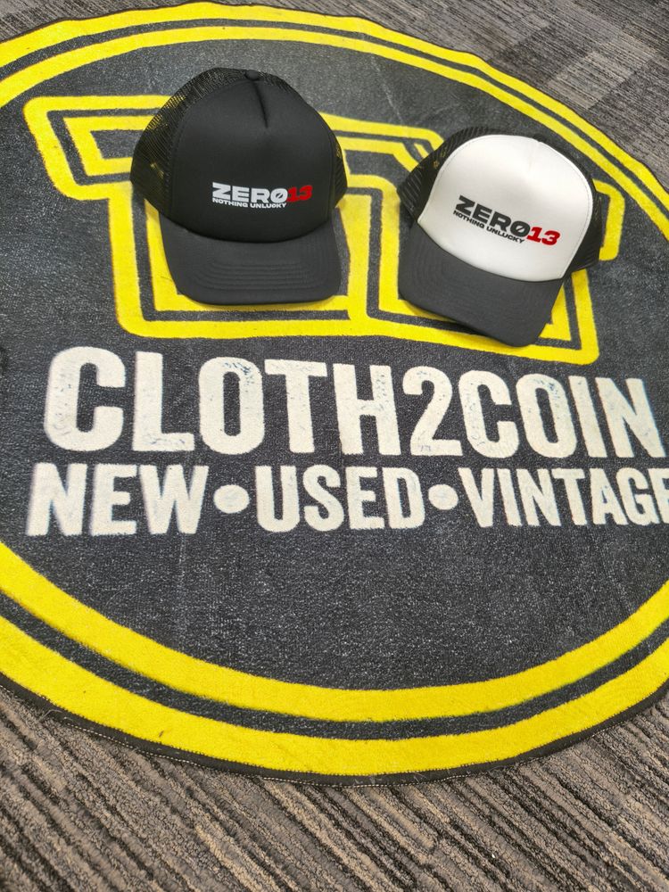 Zero13 Trucker Caps, adjustable, brand new