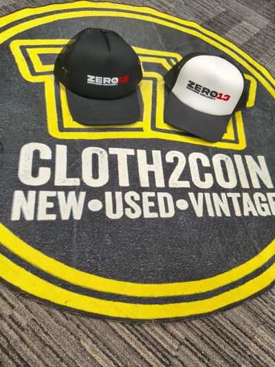 Zero13 Trucker Caps, adjustable, brand new