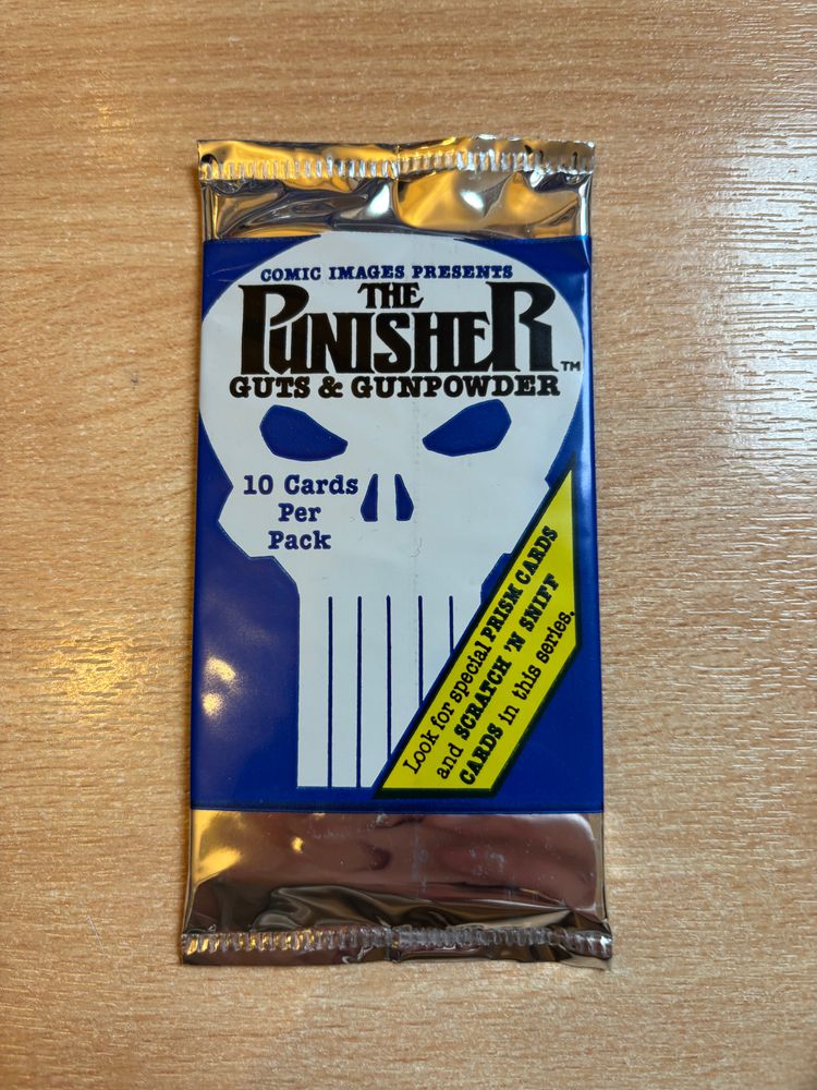 The Punisher Guts & Gunpowder Trading Cards Pack