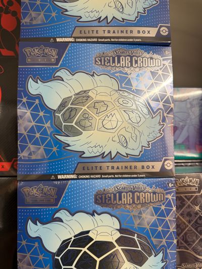 Pokémon Scarlet & Violet Stellar Crown Elite Trainer Box