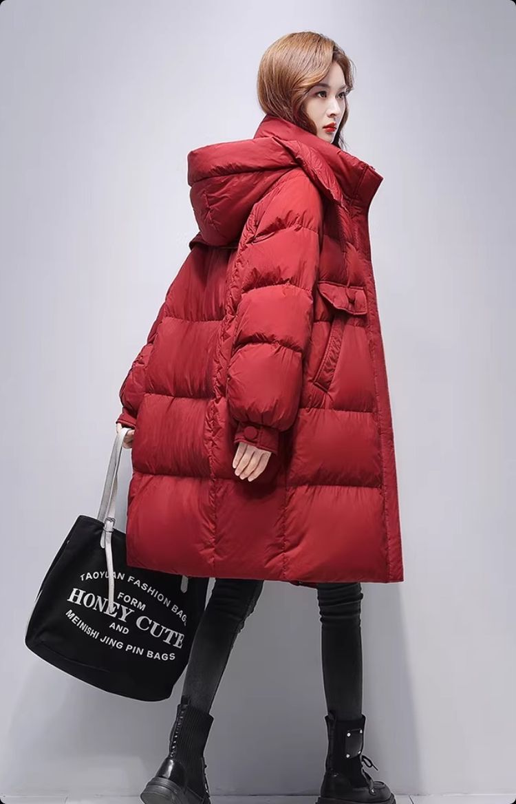 Red Puffer Jacket