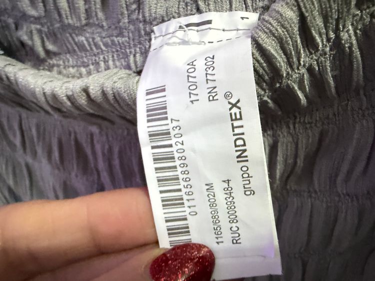 Zara Textured Button-Up Top And Matching Pants Set imagen 4