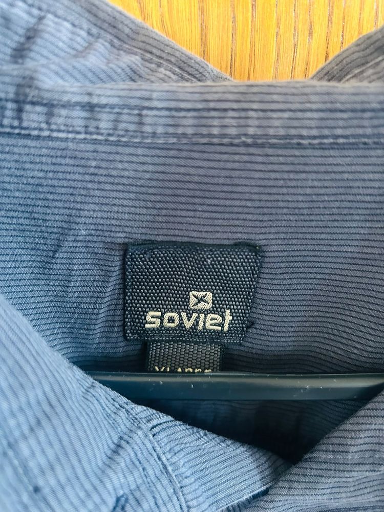 Soviet Men'S Button-Up Shirt image 2