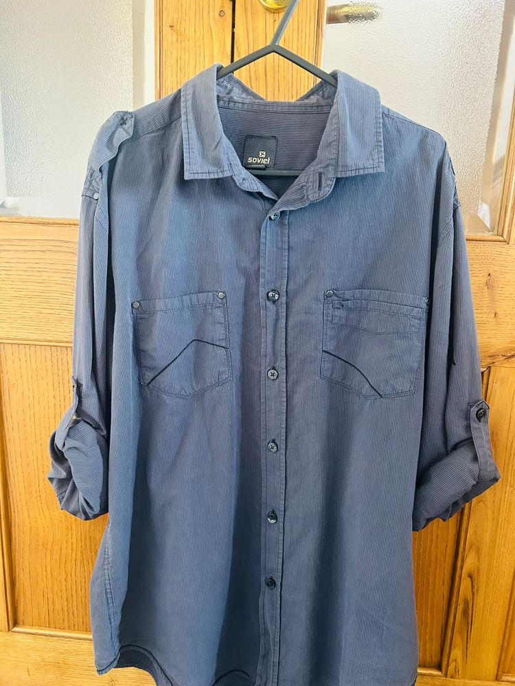 Soviet Men'S Button-Up Shirt image 1