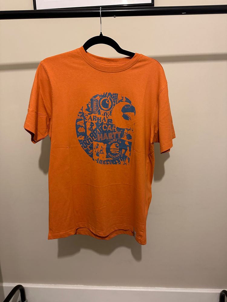 Carhartt Orange Graphic T-Shirt