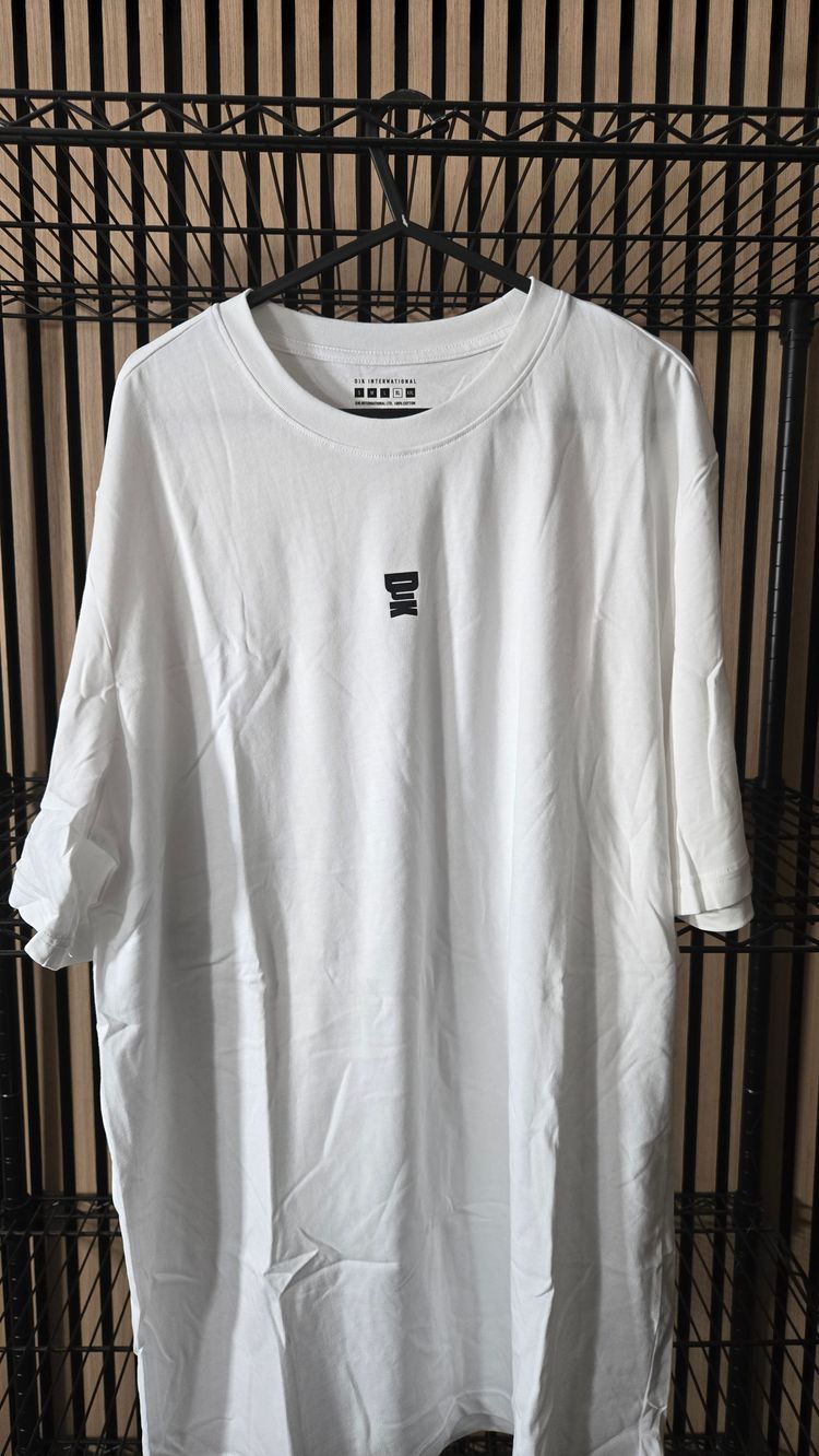 B129 DJK White Ninja Logo Tee Brand New