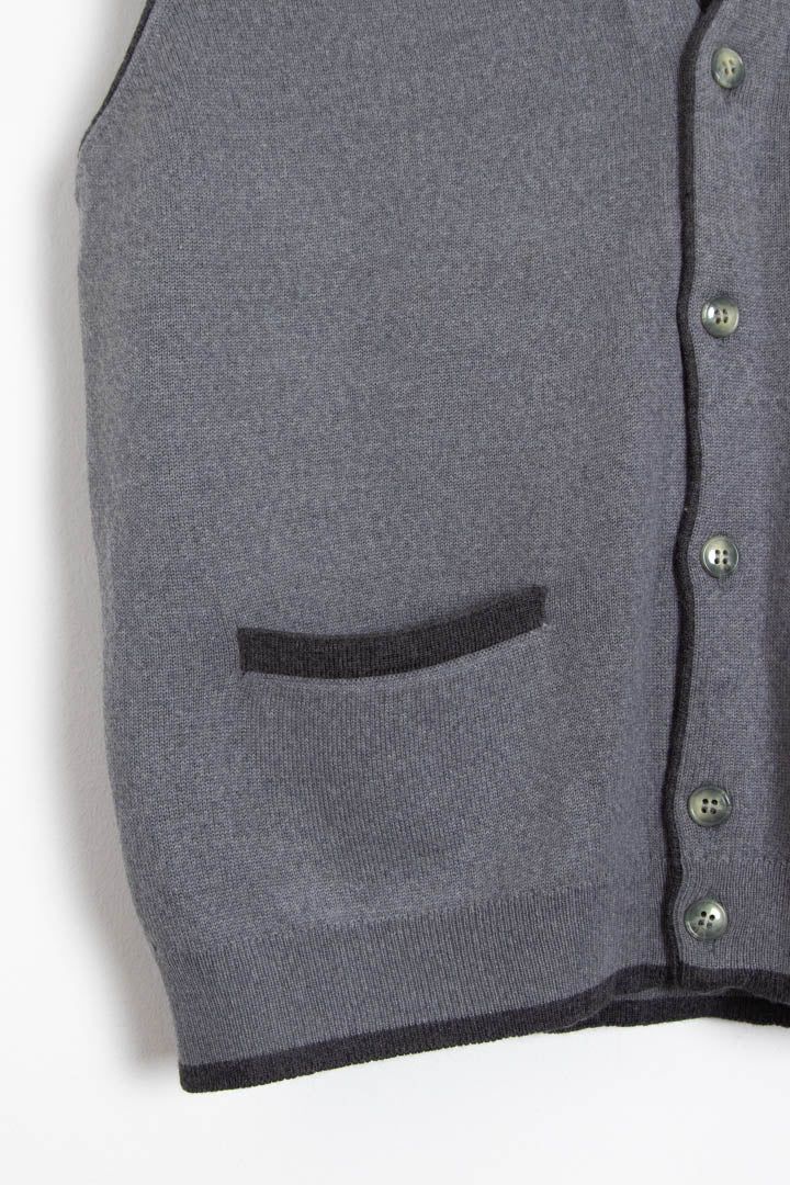 Burberry Button Up Sweater Vest (S) image 4
