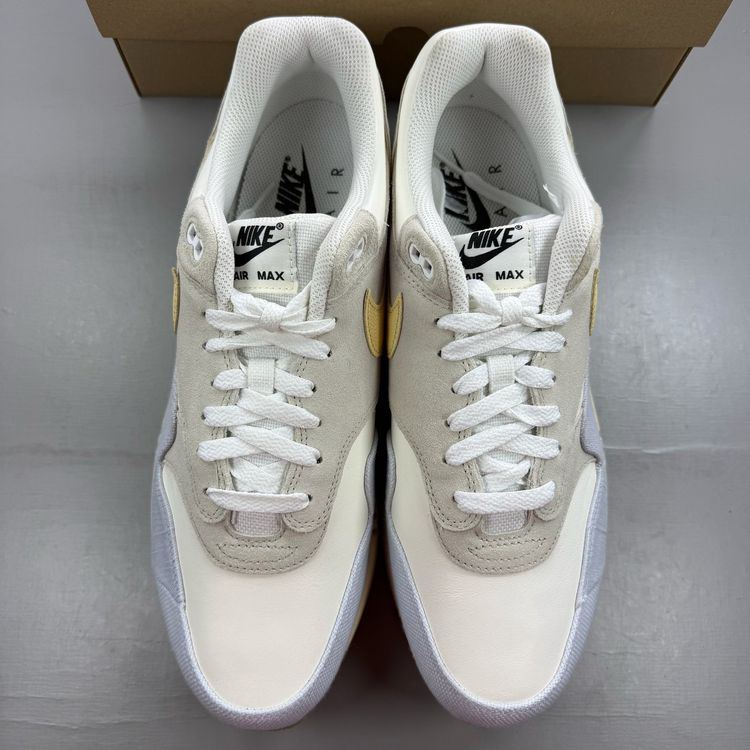 Size 11 - Nike Air Max 1 87 Crepe Light Bone Pale Vanilla Trainers FJ4735-001 7