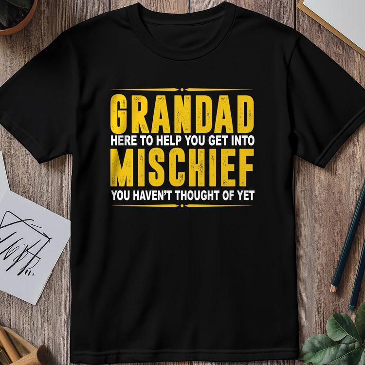 Grandad Mischief 1 T-shirt image 2
