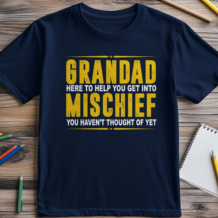Grandad Mischief 1 T-shirt image 7