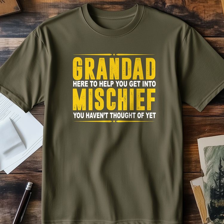 Grandad Mischief 1 T-shirt image 6