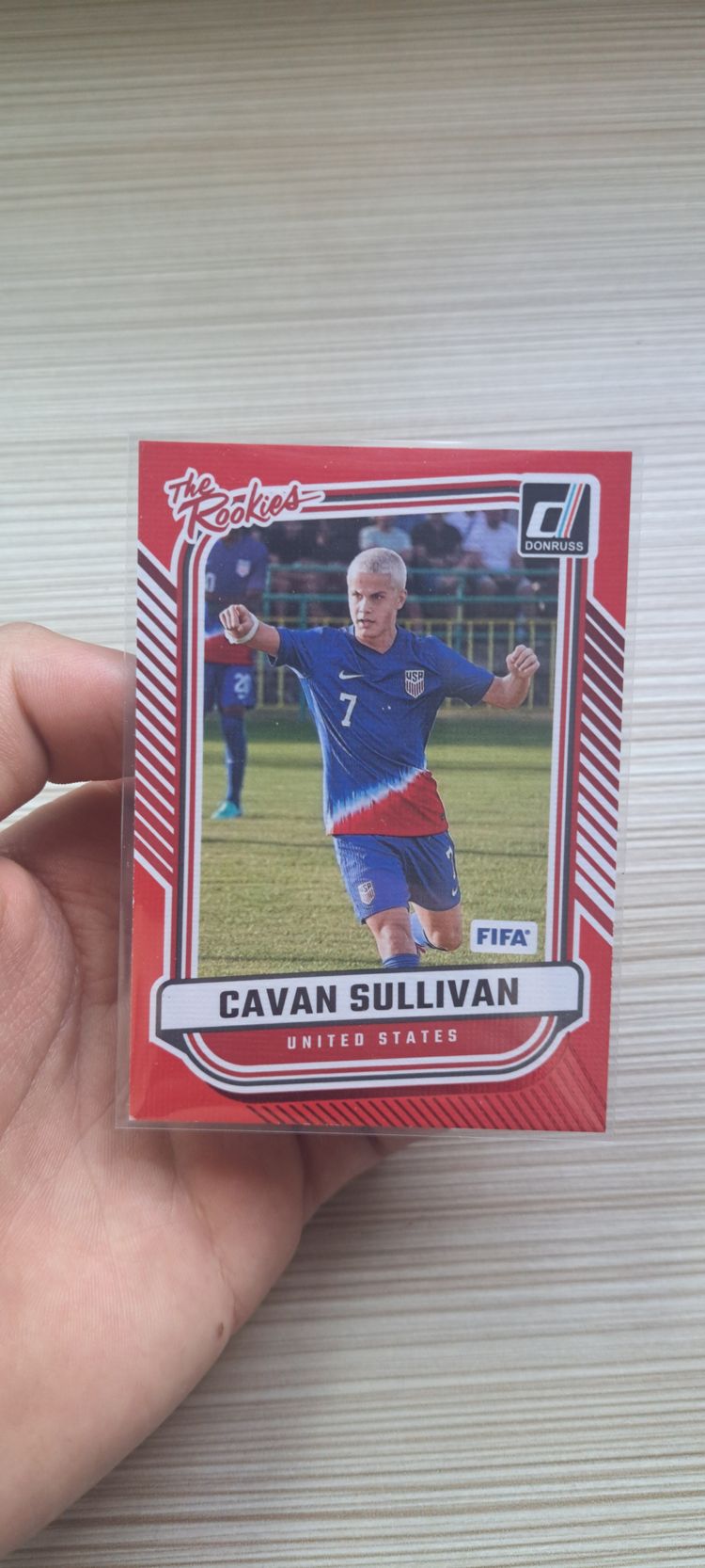 Cavan Sullivan Red Paralel Panini Donruss