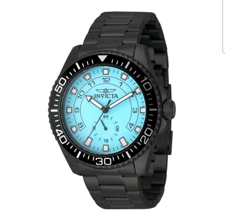 Invicta Diver Command Tif/Blk 44mm Mens Wristwatch - 50566