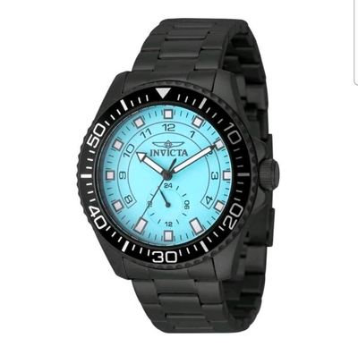 Invicta Diver Command Tif/Blk 44mm Mens Wristwatch - 50566