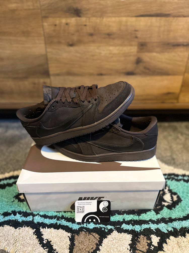 Nike Air Jordan 1 Travis Scott “Velvet Brown” U.K. 7 obraz 2