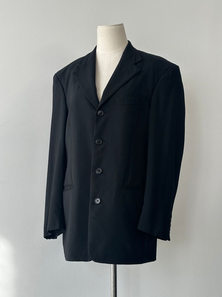 Givenchy 1990s Wool Single Breasted Blazer - M image 3