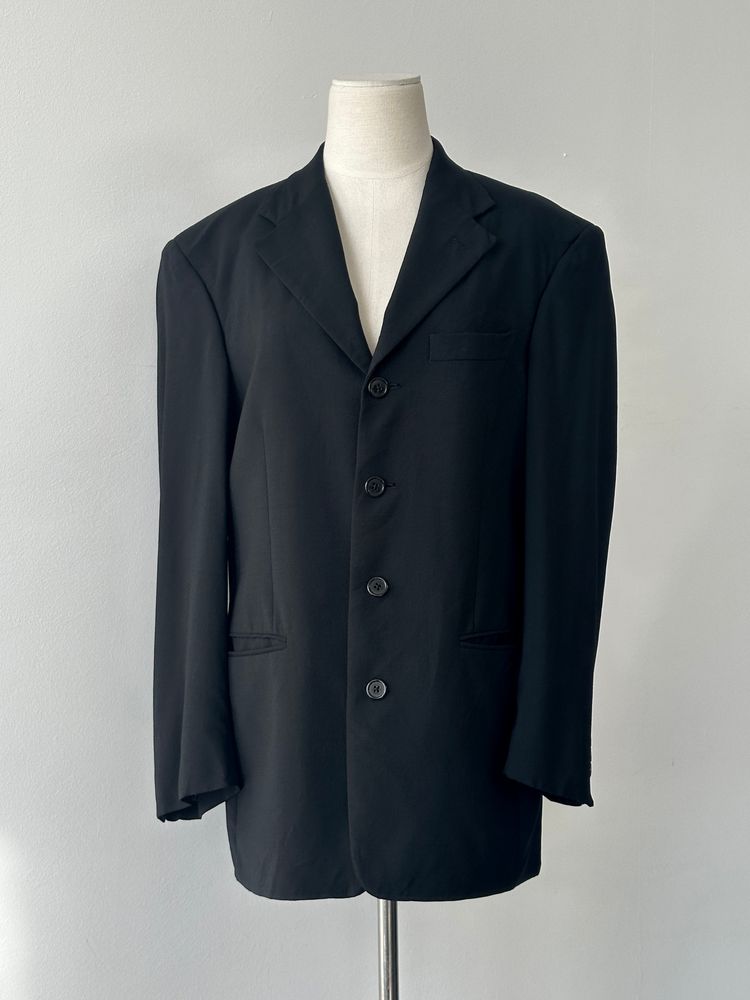 Givenchy 1990s Wool Single Breasted Blazer - M image 4