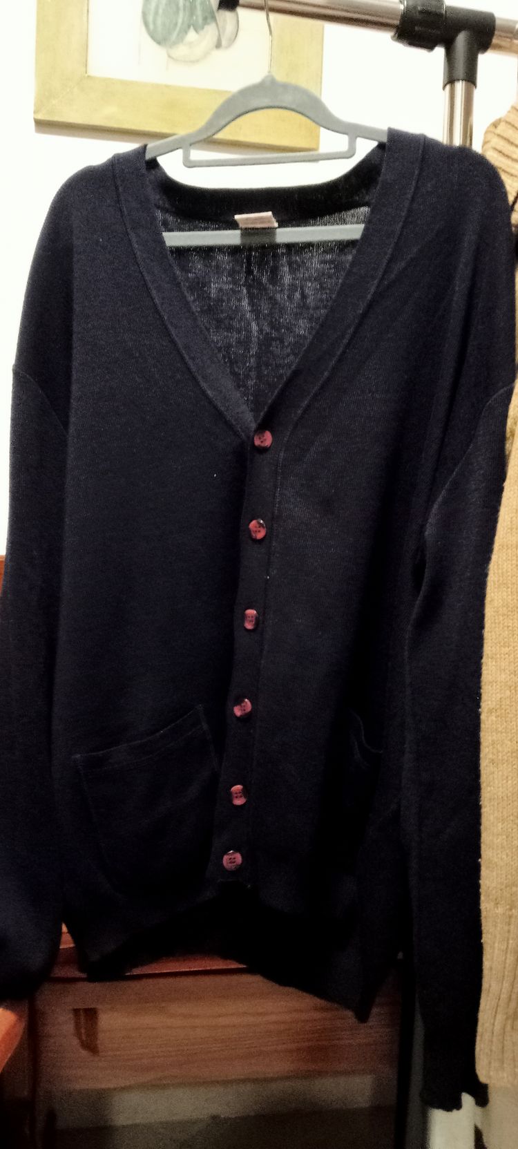 Other black cardigan sweater product image