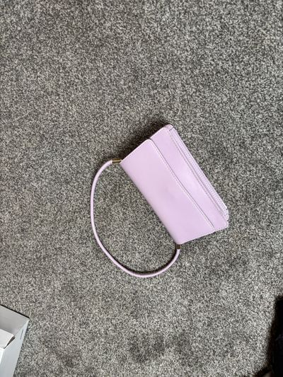 Lavender Wristlet Bag