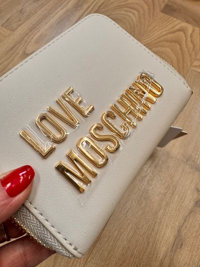 Love Moschino White Wallet