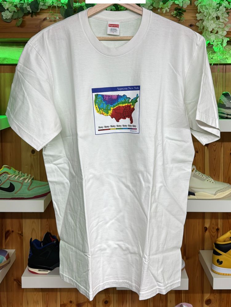 Supreme Weather Tee White - FW23