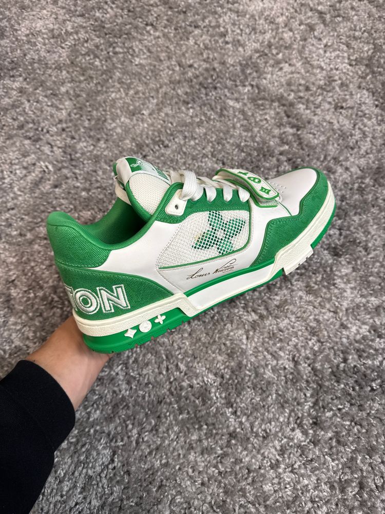 Green And White Sneaker