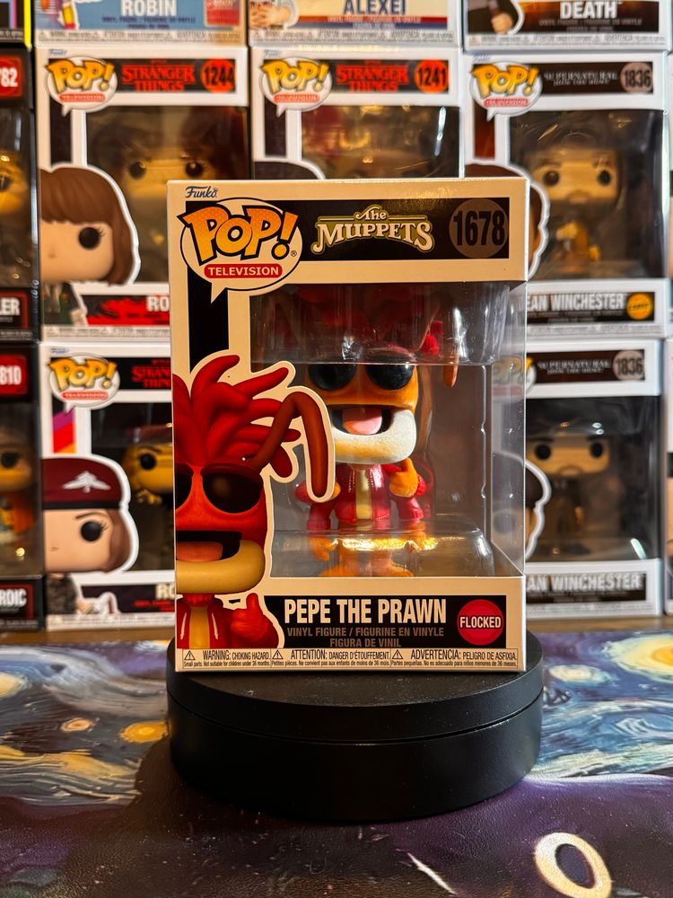 Funko Pop! The Muppets - Flocked Pepe The Prawn