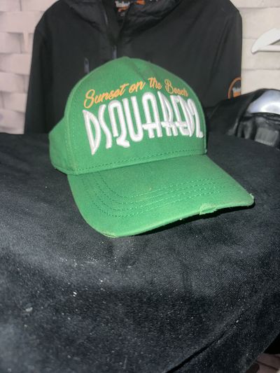 Dsquared2 Green sunset on the Baseball Cap