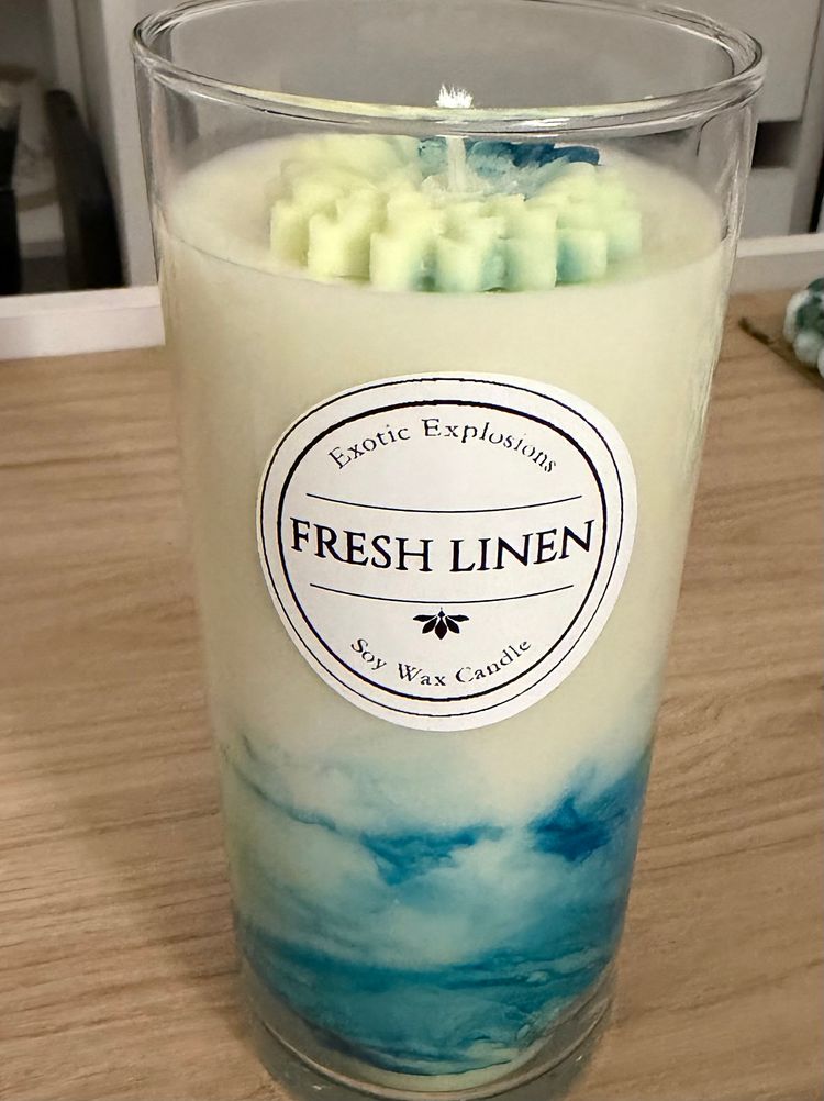 Other Fresh Linen Soy Wax Candle product image