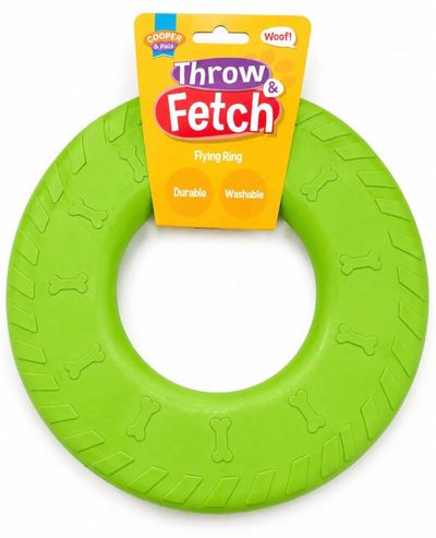 Cooper & Pat Throw & Fetch Flying Ring